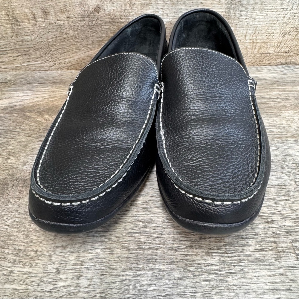 Footjoy Mens Club Casual Black Leather Loafer 79072 Size 13 W